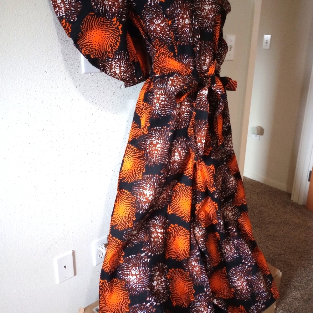 Beautiful New Handmade African Ankara Jumpsuit Medium